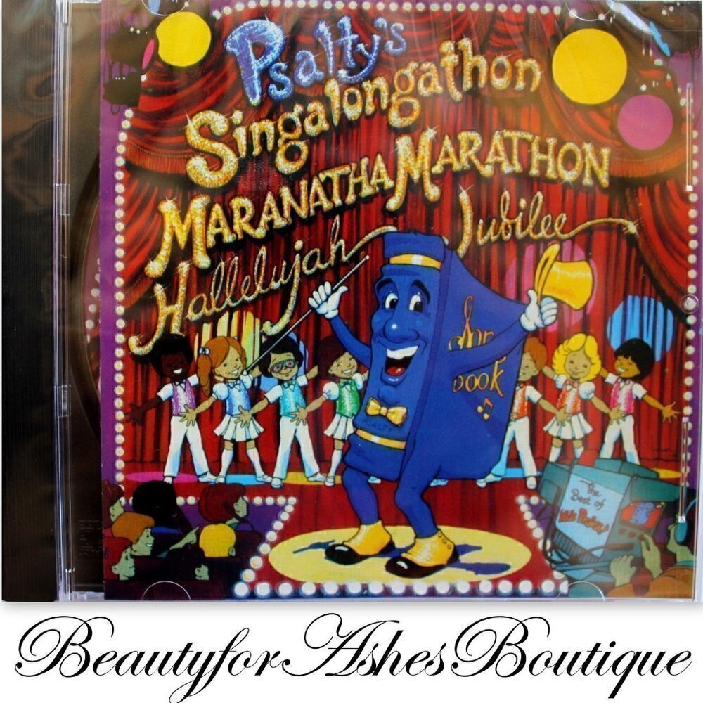 Psalty Singalongathon Maranatha Marathon Jubilee CD The Best of Kids Praise Fun